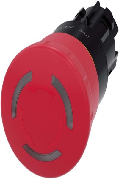 Siemens emergency stop mushroom pushbutton 22mm ru 3SU1001-1HB20-0AA0