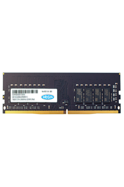 Origin Storage 16GB DDR4 2666Mhz UDIMM 2RX8 CL19 ECC 1.2V - CT16G4WFD824A-OS