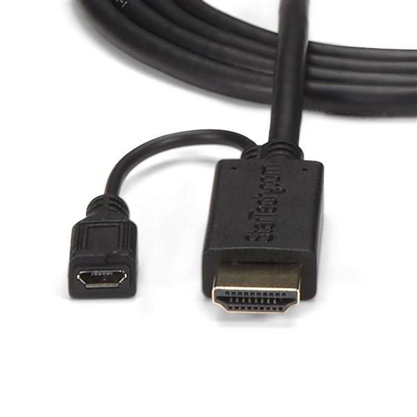 StarTech HDMI to VGA Cable - 10 ft / 3m - 1080p - 1920 x 1200 - Active HDMI Cable - Monitor Cable - Computer Cable (HD2VGAMM10) - Video Converter - Black - HD2VGAMM10