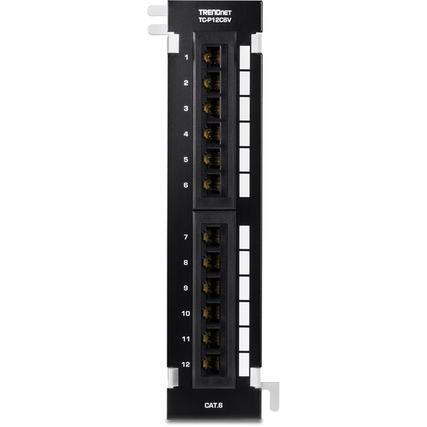 TRENDnet TC-P12C6V - Patch Panel - TC-P12C6V