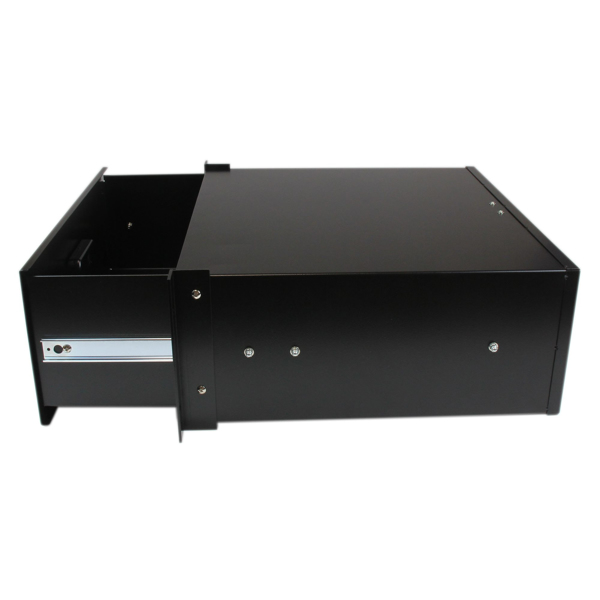 StarTech 4U Black Steel Storage Drawer for 19in Racks - 4UDRAWER