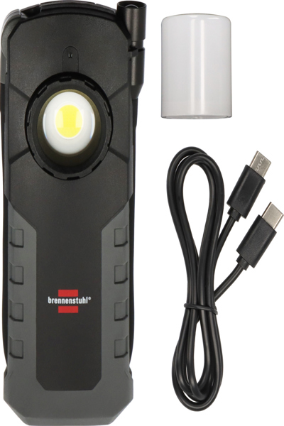 Brennenstuhl 1173730001, LED, 410 g, IP54, 2500 mAh, handhållen arbetslampa - 1173730001