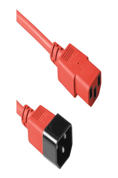 Câble d'alimentation ACT - IEC 60320 C13 vers IEC 60320 C14