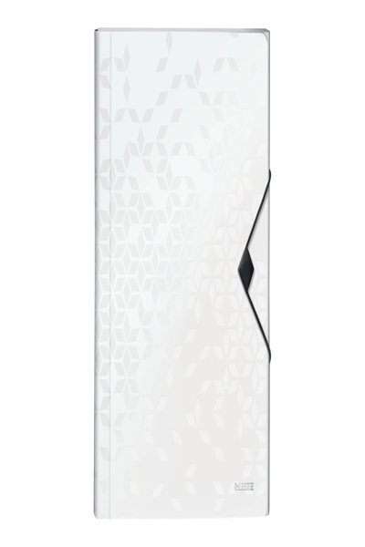 Esselte Leitz Projektmappe WOW A4 PP 6 fÃ¤cher weiÃŸ-metallic 5 fÃ¤cher mit