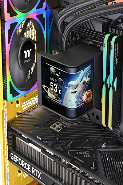 Thermaltake MAGCurve 360 Ultra Argb | AiO Water Cooling - Processor cooler - AMD Socket AM3 (Ph. II/Ath. II) - CL-W453-PL12SW-A