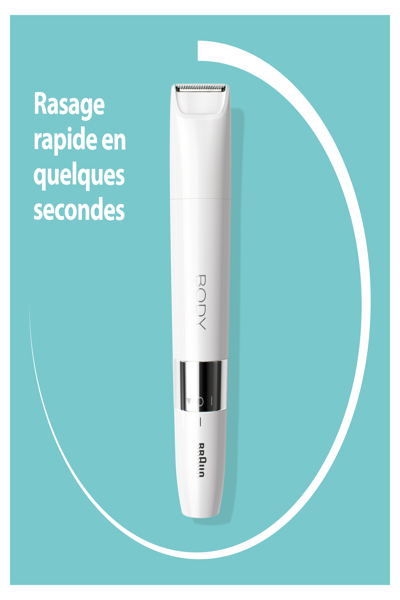 Braun BS1000 Nose and Ear Trimmer White Battery operated - 81722464
