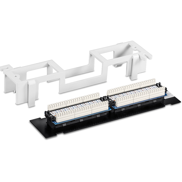 TRENDnet TC-P12C5V 12-Port Patch Panel Wall Mount Cat5e unshielded - TC-P12C5V
