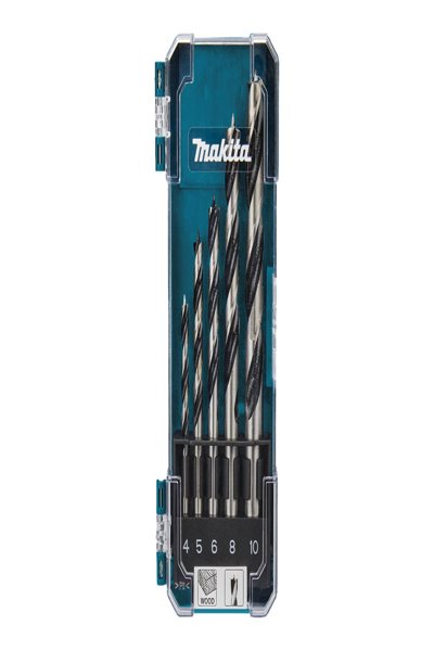 Makita D-72861 Jeu de forets à bois 4-10mm
