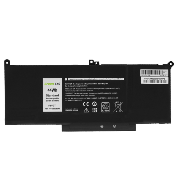 Laptop battery F3YGT - 14.4V - 3300mAh for Dell Latitude - DE148