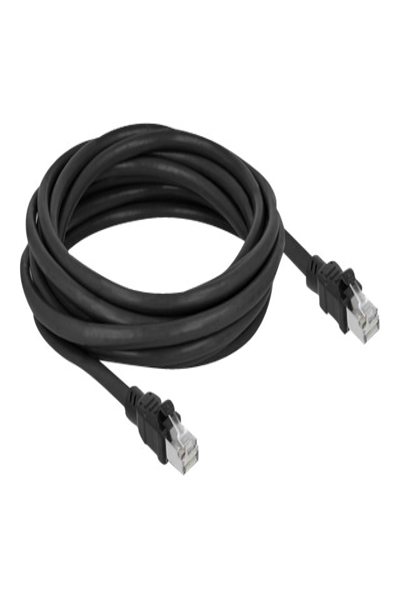 Delock Network cable RJ45 Cat.6A F/UTP with inner metal sheath 5 m - Cat6a - F/UTP (FTP) - RJ-45 - RJ-45 - Black - 80116