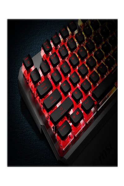 MSI Vigor GK-71 Sonic Red Keyboard QWERTZ - S11-04DE232-CLA