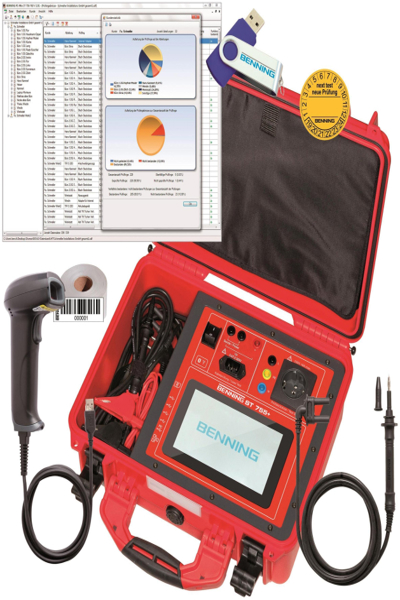 Benning ST 755+ Set Device tester set 050333 - 50333