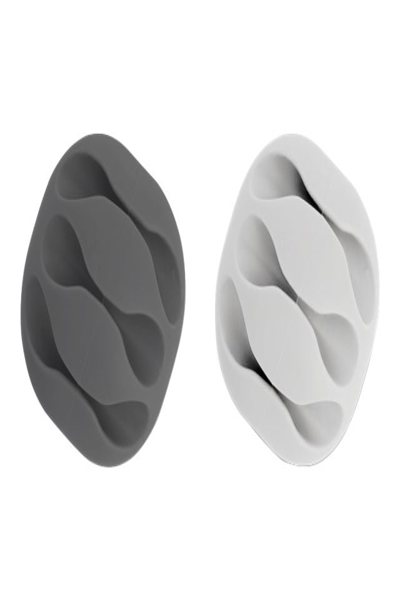 Delock med 3 genomföringar - Kabelhållarsats - 18297