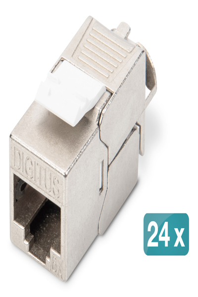 DIGITUS Modular Patch Panel Network Rack Accessory - DN-91411-24