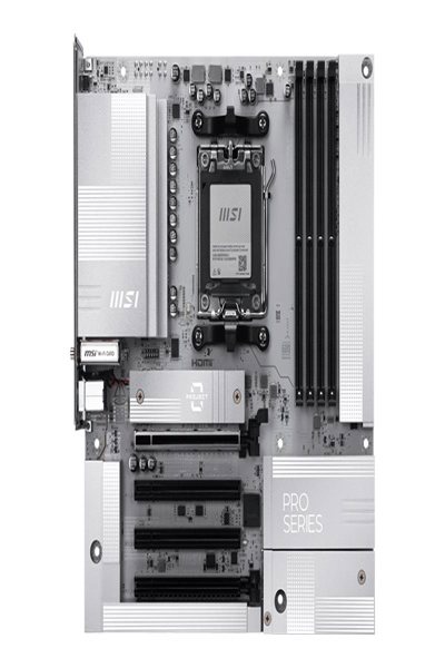 MSI PRO B850M-A WiFi Pz/Amd B850//SATA3/M.2/USB3.1/WiFi/BT/PCIe5.0/Am5/mATX - Motherboard - AMD Socket AM5 (Ryzen Zen4) - PRO B850M-A WIFI PZ