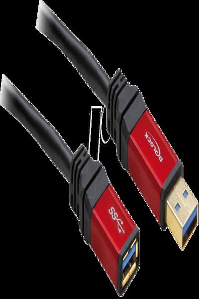 Delock Premium - USB-förlängningskabel - 82753
