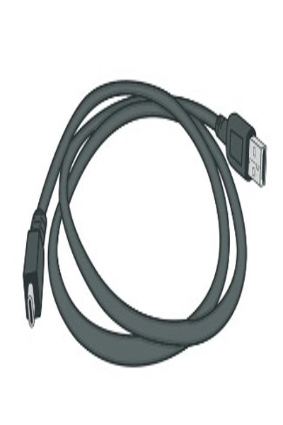 Zebra USB-kabel - 24-pin USB-C (hane) skruvbar till USB (hane) - CBL-USB00200-USA00