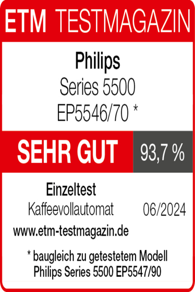 Philips 5500 series EP5546/70 czarny - EP5546/70