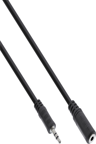 Câble audio en ligne 3,5 mm stéréo mâle/femelle 10 m