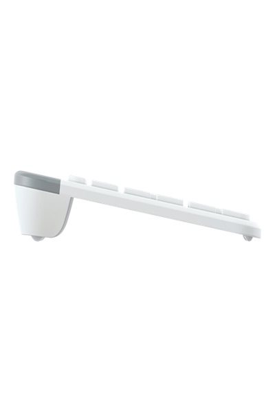 Logitech MK470 Slim Combo - Full-size (100%) - Wireless - RF Wireless - QWERTY - White - Mouse included - 920-009197