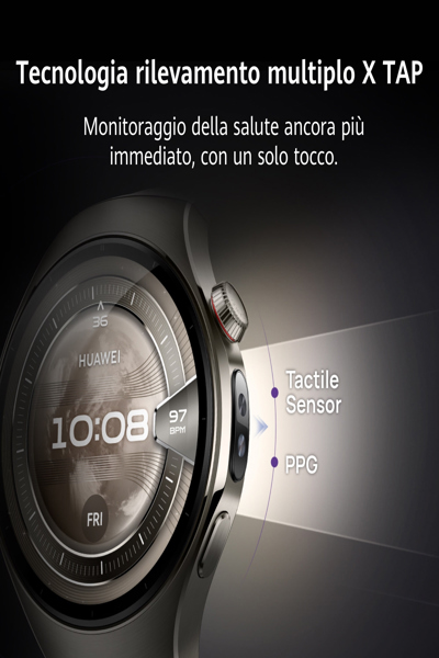 Huawei Watch 5 46mm: Rates-L19F, Black - 55020EWB