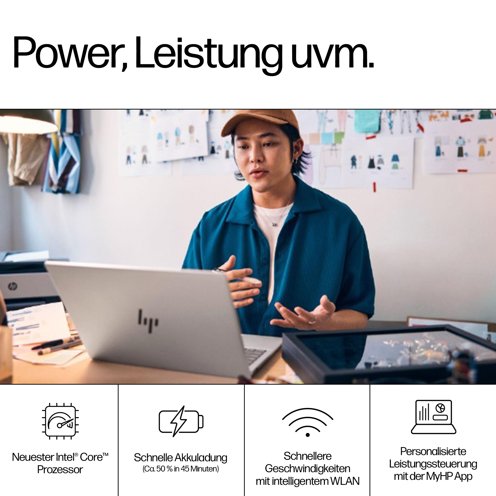 HP Pavilion Plus 14-ew0172ng 14" 2.8k OLED 120Hz Intel Core i7-1355U 16GB RAM 512GB - Core i7 - 512 GB - 9W1U9EA#ABD