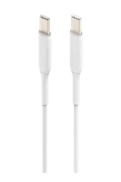 Belkin USB-C to PVC cable white 1m two-pack - Digital connection - CAB003BT1MWH2PK
