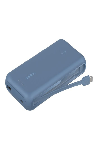 Belkin 20k PD30w Integrated USB-C Cable Power B - Cable - Digital - BPB024HQBL