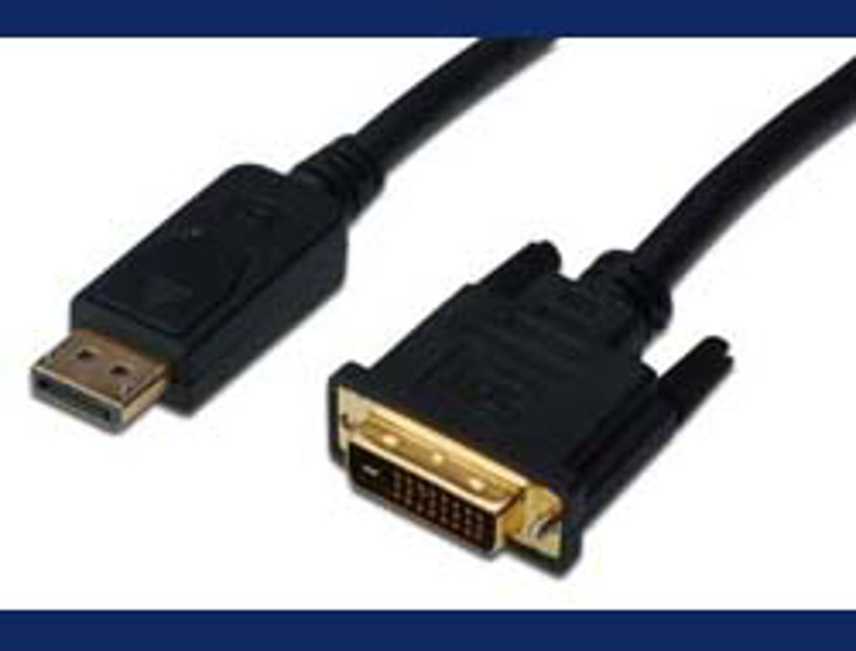 DIGITUS DisplayPort 1.2 till DVI-D-kabel 2m - AK-340301-020-S