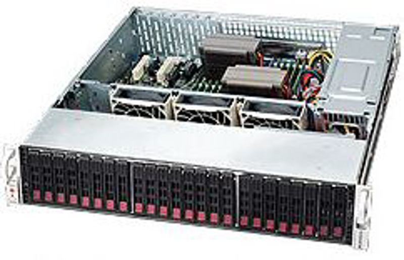 SuperMicro SC216 E16-R1200LPB - Rack - 2U - Extended ATX - SATA/SAS - CSE-216E16-R1200LPB