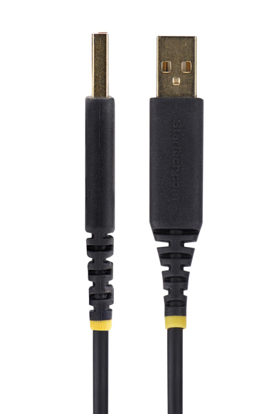 StarTech.com 2 m USB till seriell adapterkabel, COM-hållning, RS232 - 1P6FFC-USB-SERIAL