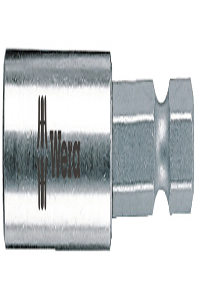 Wera 05053458001, Acier inoxydable, Tige hexagonale, 25,4 / 4 mm (1 / 4"), CE, GS, DVE, 1 pièce(s), 15,2 cm