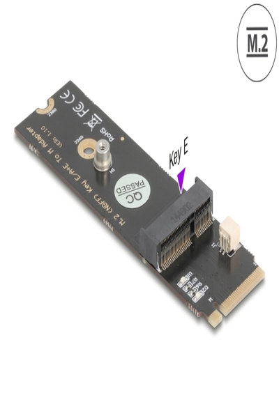 Delock 64344 - Konverter M.2 Key M Stecker> E Slot - 64344