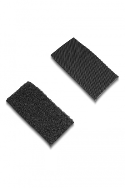 Delock Kardborreband - svart (10-pack) - 19105