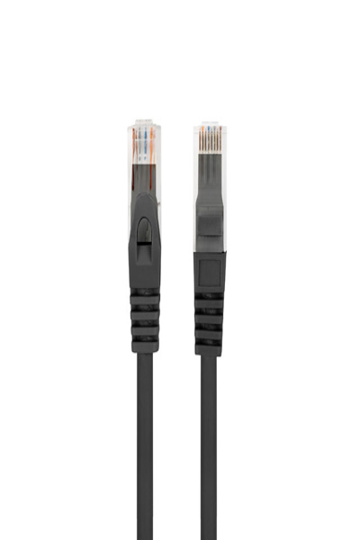 Lanberg PATCHCORD CAT.6 UTP LSZH CU 2M SCHWARZ FLUKE ZERTIFI - Network - CAT 6