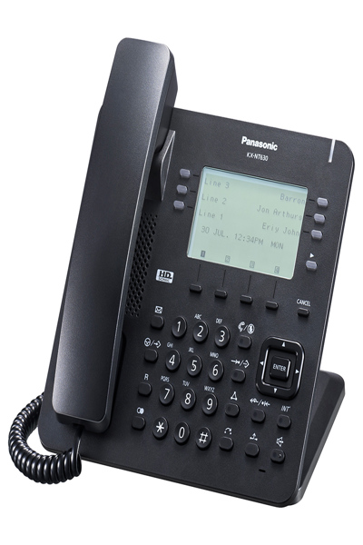 Panasonic KX-NT630NE - VoIP phone - KX-NT630NE-B