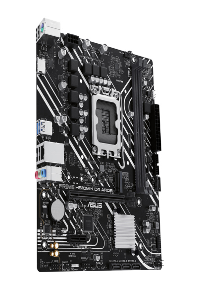 ASUS PRIME H610M-K D4 ARGB Moderkort LGA1700 - 90MB1HN0-M0EAY0
