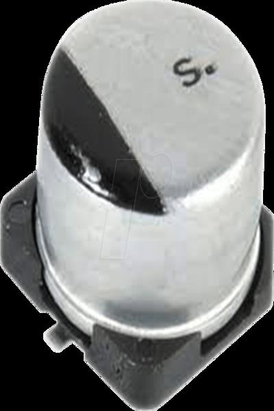 Panasonic EEE1AA101SP Electrolytic Capacitor SMD 100µF 10 V 20% (Ø) 6.30 mm 1 pc. Tape cut - AEC Compliance: AEC-Q200 · Type (Resistor/Capacitor): SMD · Capacitance (electrical) (num): 100µF · Material: Aluminum · Nominal voltage: 10 V · Product dimensions - EEE1AA101SP