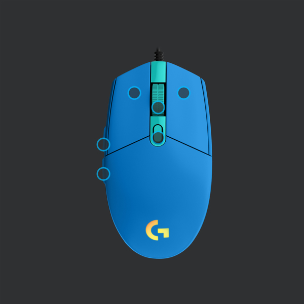 Souris de jeu Logitech G203 LIGHTSYNC - 910-005798