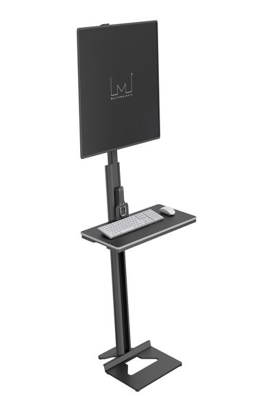 Hagor Monitor Workstation Sit & Stand Freestanding - 7424