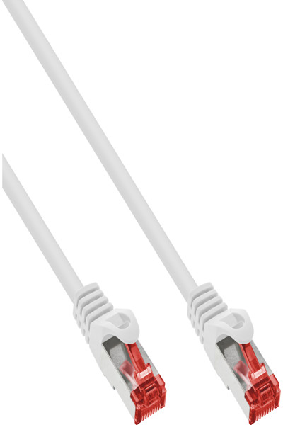 Câble de raccordement InLine S/FTP PiMF Cat.6, 30 pièces, en vrac, PVC, cuivre blanc, 3 m