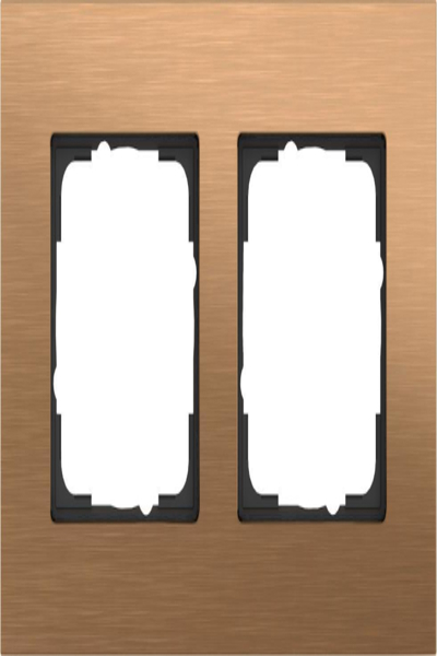 GIRA 021238 cover frame 2f Esprit bronze