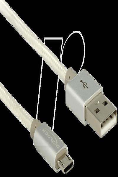 Delock USB cable - Micro-USB Type B (M) to USB (M) - 83917