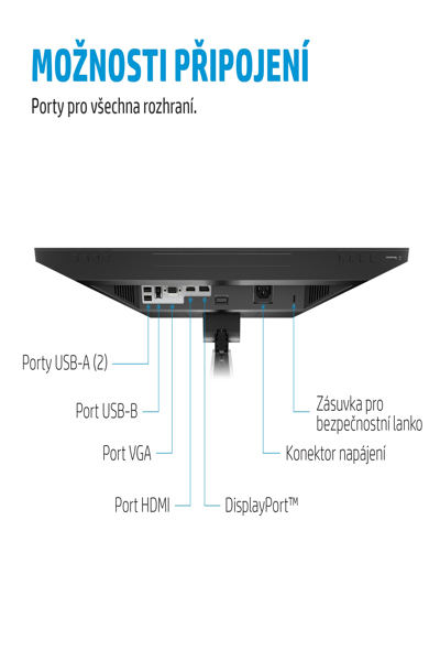 HP E24MV G4 Conferencing Monitor: 24-inch (60.5 cm) conferencing monitor. - 169L0E9#ABU