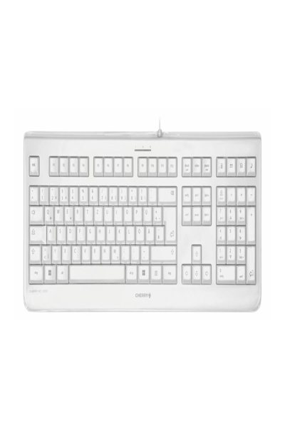 Cherry KC 1068 Corded CH-Layout weiss/grau IP68 - Keyboard - QWERTZ - JK-IP1068CH-0