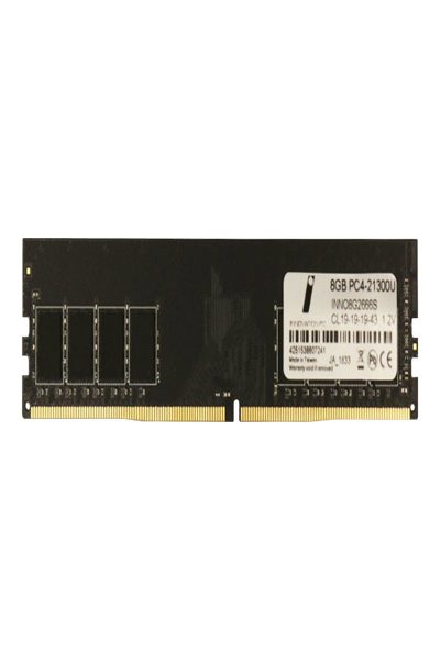 Innovation IT 4251538807241 - 8 GB - 1 x 8 GB - DDR4 - 2666 MHz - 288-pin DIMM - 104503