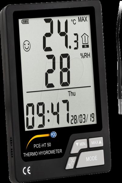 PCE Instruments PCE-HT 50 LuftfeuchtemessgerÃ¤t Hygrometer