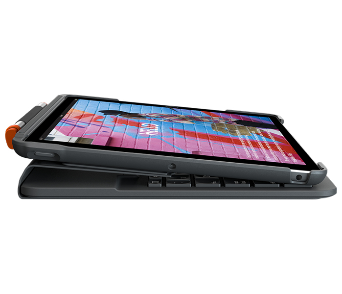 Logitech Slim Folio - Keyboard and folio case - 920-009476