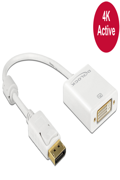Delock DisplayPort till DVI-adapter - 62600