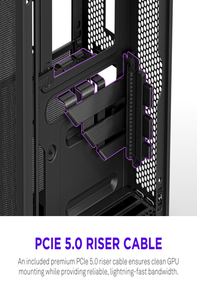 NZXT H2 Flow 2026 All Black MidiTower Mesh CC-H21FB-01 - Mini tower - ATX - CI-H21FB-01